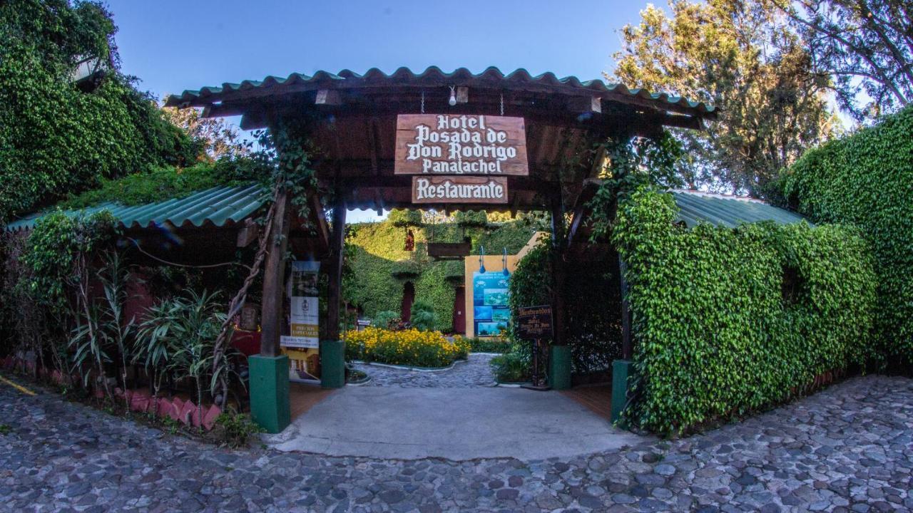 Hotel Posada De Don Rodrigo Panajachel Exteriör bild